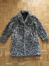 SALIN Webpelzmantel Leoparden