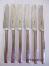 AUERHAHN SIGN MENÜMESSER SET 6 STÜCK EDELSTAHL MATT