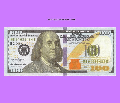 100 dollars motion picture - 100,