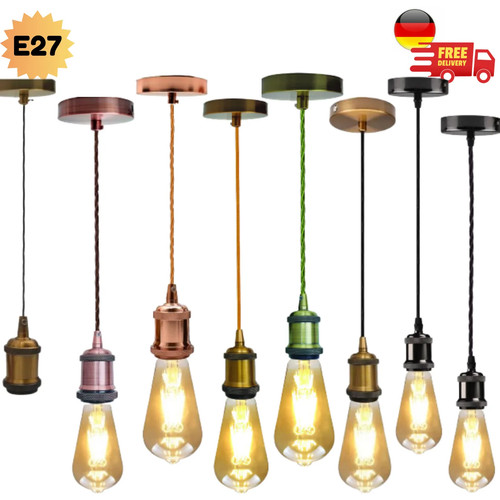 Vintage retro pendelleuchte - vintage,