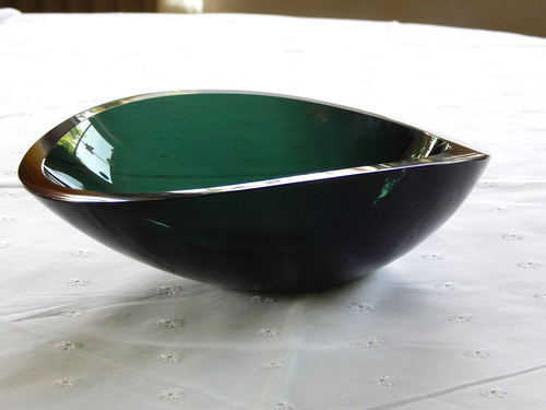Glas schale organische form - organische,