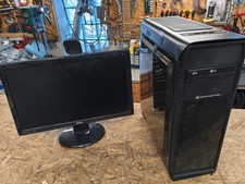 Windows 11 PC Computer AMD Ryzen Quadcore 3,1 gHz 16GB Ram 360GB SSD 22" Monitor