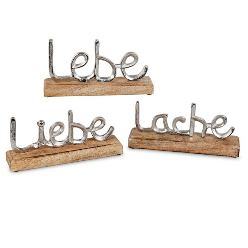 Schriftzug lebe liebe - schriftzug, cm