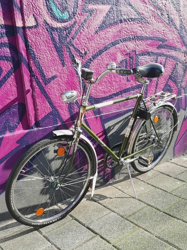 Oldtimer fahrrad restauriert - oldtimer,