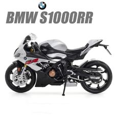 BMW S1000RR Motorrad l Sammler Modell – 1:12 Druckguss, Stoßdämpfer, Geschenk