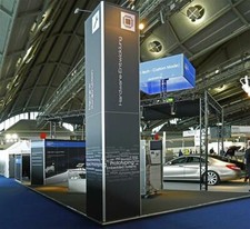 OCTANORM Octawall Messebau Wandsystem - absolut nahtlose Optik - Schnellbauwand