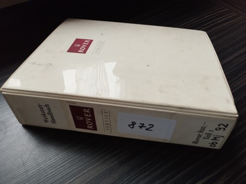 872 rover werkstatthandbuch - rover,