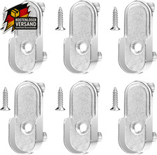 6 Stücke Kleiderstangenhalter