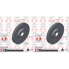 2x ZIMMERMANN BREMSSCHEIBEN