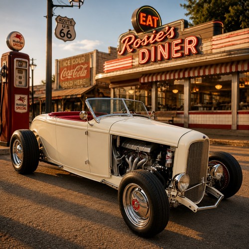 1932 ford roadster hot rod - ford,