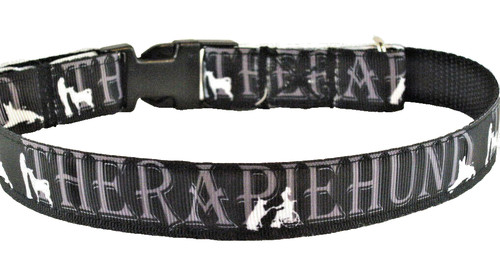 Hundehalsband therapiehund - hundehalsband, "therapiehund"