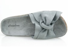 Damen hausschuhe aus kork - damen-hausschuhe, grey
