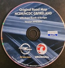 CD für Opel NCDC NCDR Systeme Grossbritannien Ireland 2010/2011 FINAL UPDATE 