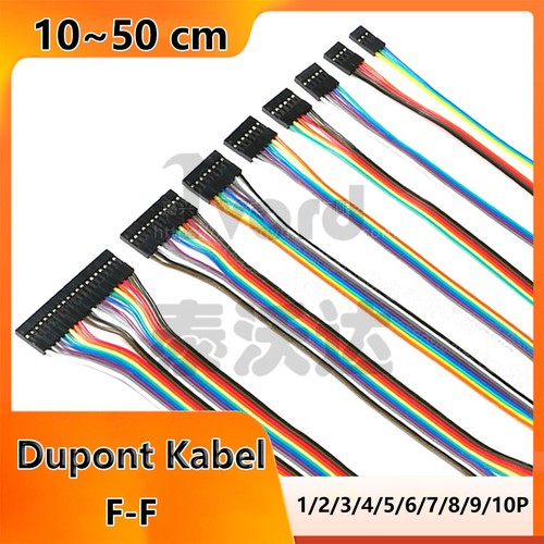 Dupont kabel pin 10 - 2, pin~10