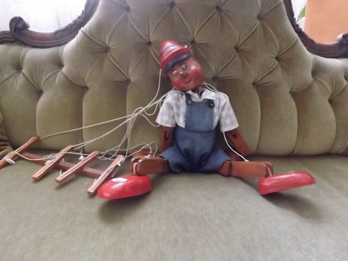 Marionette holzpuppe pinoccio - marionette/,