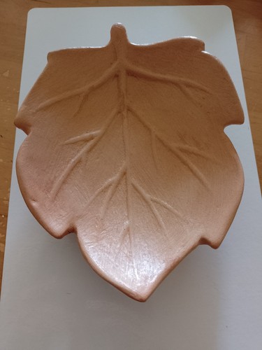 Tonschale schale ton blatt - tonschale,