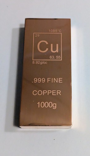 Kupfer barren 999 - kupfer,