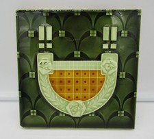 alte Fliese / Jugendstil / Art Nouveau / Design / Wandfliese / Kachel / Antik