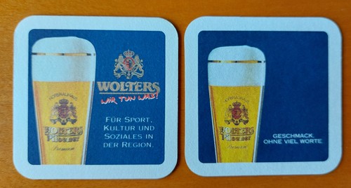 Bierdeckel wolters pilsener - 2,