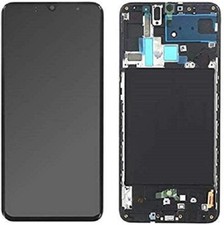 Original Samsung Galaxy A70 A705F Touchscreen Amoled Display Schwarz GH82-19747A