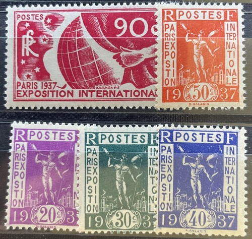 Frankreich 1936 328 - 328-332, **