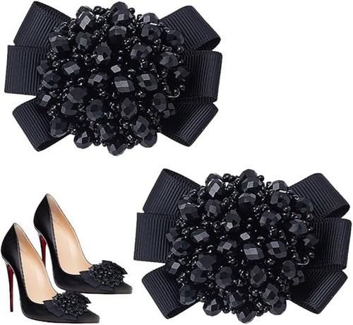 Stück schwarze schuhclips - 2,