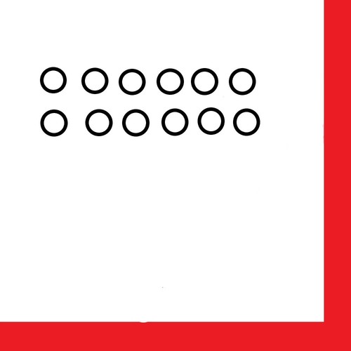 12x oring dichtung - 12x,
