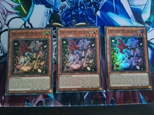 3x edelstein ritter - yu-gi-oh,