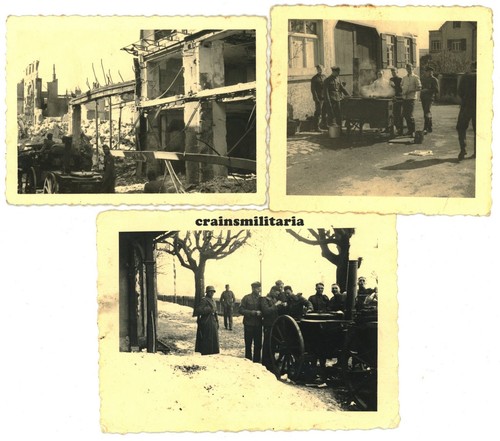 Orig foto soldaten - 3x,