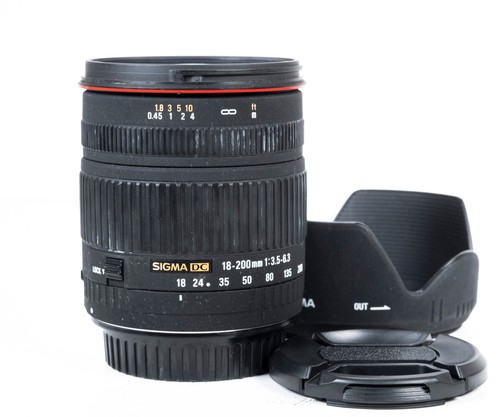 Sigma 200mm 6 - sigma, 18-200mm