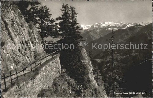 Stanserhorn felsenweg - stanserhorn,