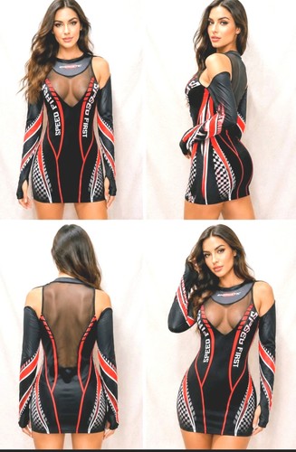Sexy racing style - racing-style, minikleid