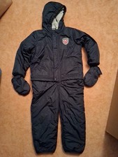 Schneeanzug Overall für Kinder, Größe 98/104, Blau