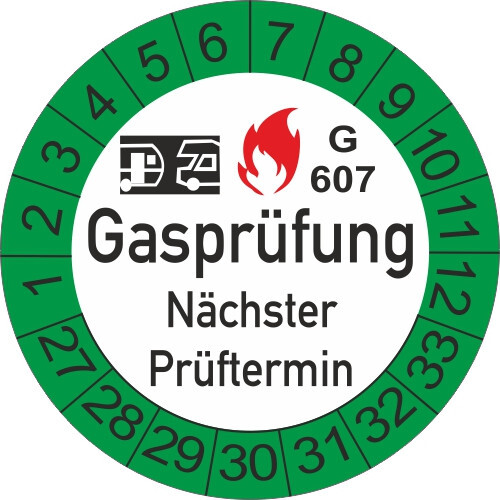 Gasprüfung g607 wohnwagen - ,