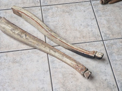 Antik holz tischbeine - holz,