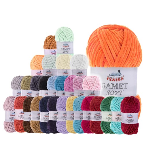500g chenille wolle - 500g, chenille-wolle