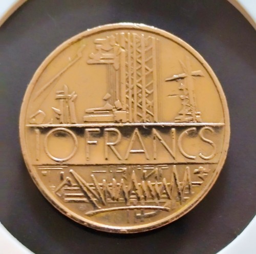 Francs münze frankreich - 10,