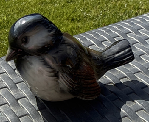 Kaiser porzellanfigur vogel - kaiser,