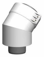 ATEC Abgas 45 Grad Bogen DN