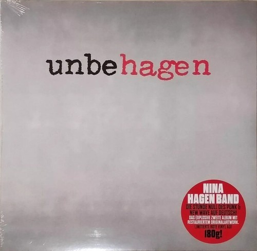 Nina hagen unbehagen red - nina,