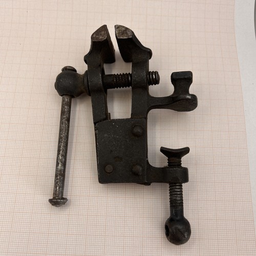 Mini antik schraubstock - ,