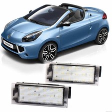 2x LED Kennzeichenleuchte Renault Wind E4M Nummernschild Wagenummer