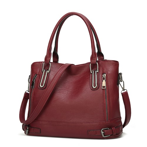 Damen leder handtasche - leder-handtasche, –
