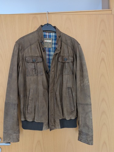 Lederjacke herren marc - xl,