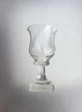 antik Glas Kelchglas