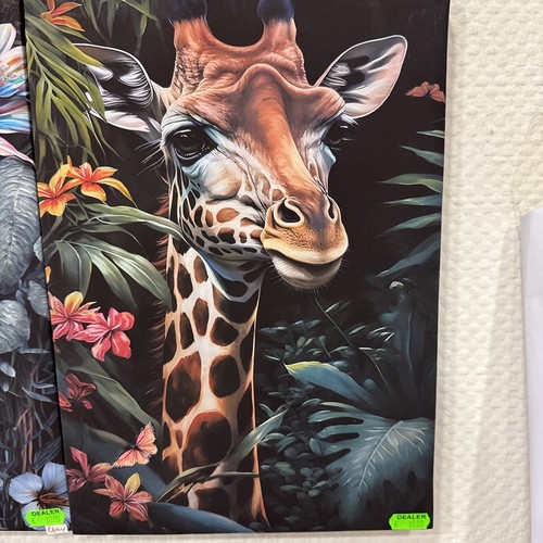 Wanddeko bild giraffe - wanddeko,,