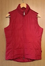 Cecil Damen Stepp Weste in Gr. M rot Daune/Feder