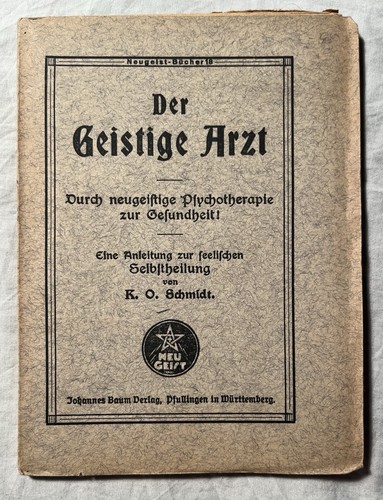 Schmidt der geistige - k., schmidt:
