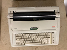 Vintage Schreibmaschine AEG