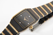 RADO JUBILE` "ANATOM" DAMENUHR MIT 72 DIAMANTEN ZUS. ca. 0,60 ct., BOX, WERK NEU